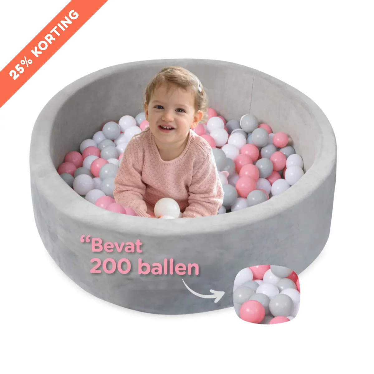 PlayPitFun | ballenbak - roze - Afbeelding 8