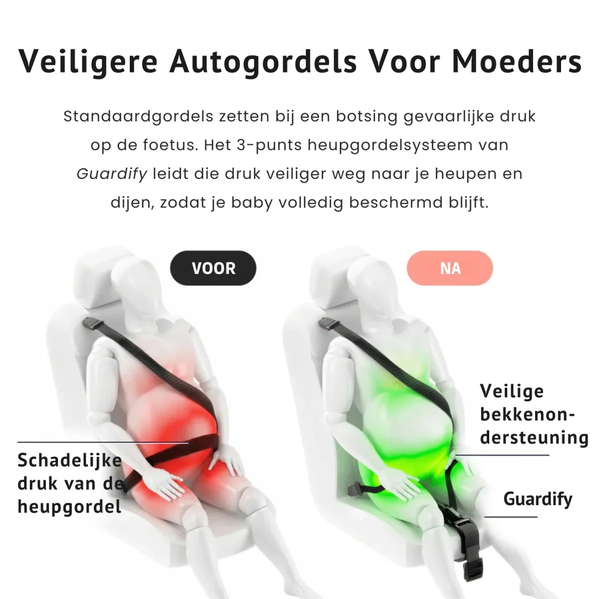 Guardify | Zwangerschaps-autogordel - Afbeelding 6