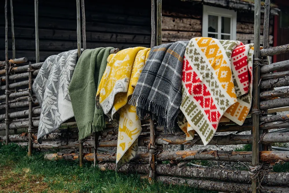Plaid grijs lamswol House in the Forest, Klippan - Afbeelding 6